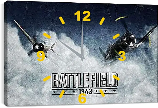 Часы картина - Battlefield 1943