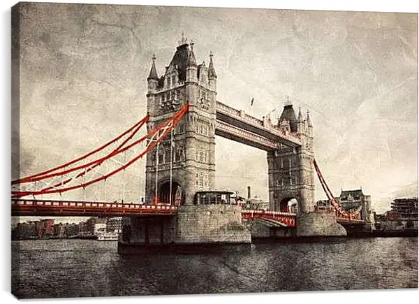 Постер на подрамнике - london england tower bridge
