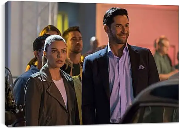 Постер на подрамнике - Люцифер. Lucifer