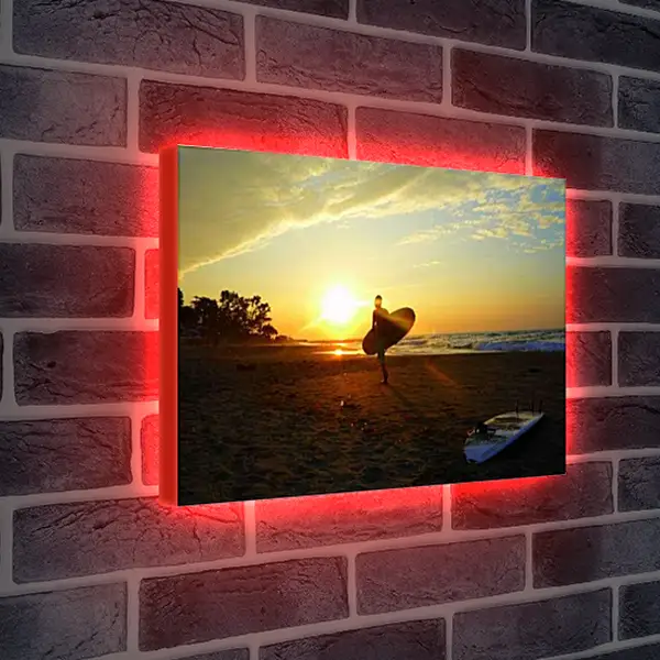 Лайтбокс световая панель - В лучах солнца