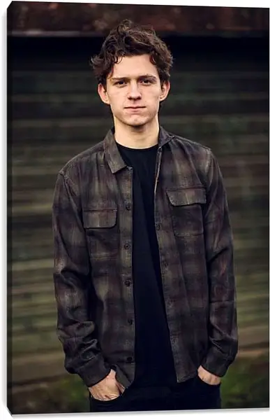 Постер на подрамнике - Том Холланд. Tom Holland