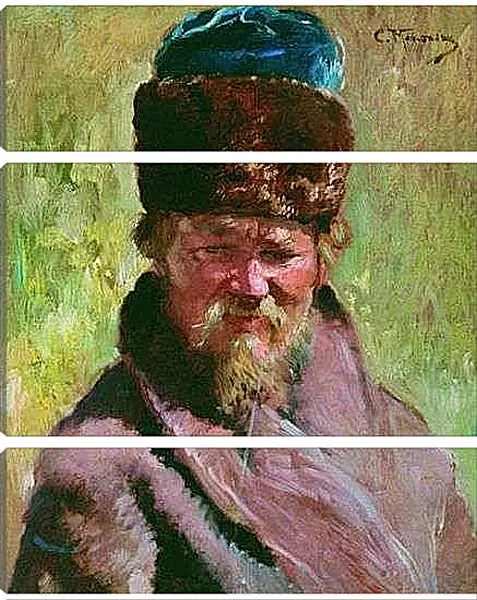 Модульная картина - Ямщик. Маковский Константин