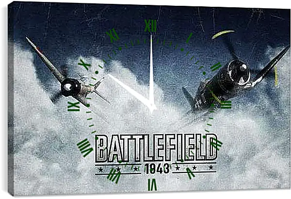 Часы картина - Battlefield 1943