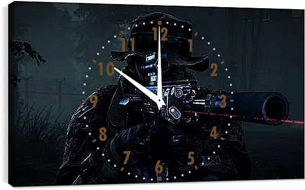 Часы картина - Battlefield 4