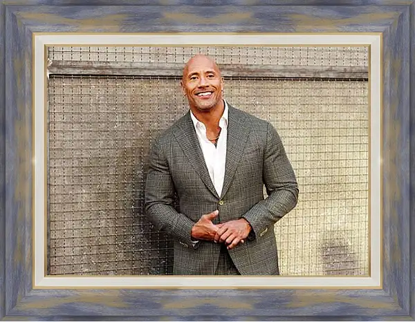 Картина в раме - Dwayne Douglas Johnson. Дуэйн Джонсон (Скала)