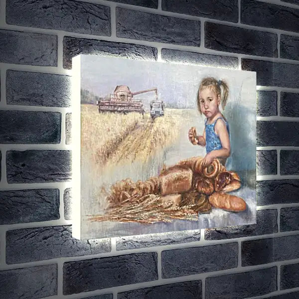 Лайтбокс световая панель - Праздник хлеба