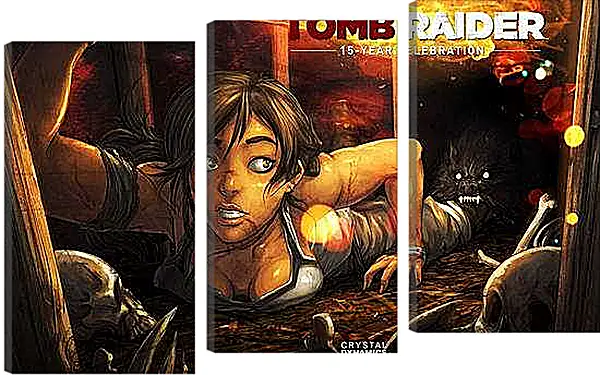 Модульная картина - Tomb Raider