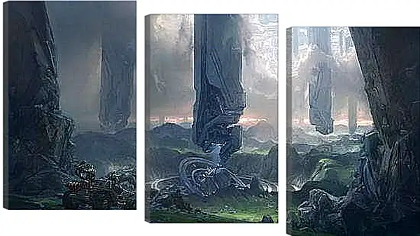 Модульная картина - Halo