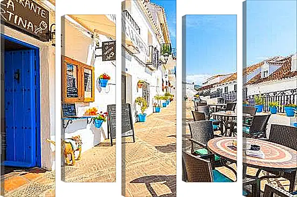 Модульная картина - Михас Испания