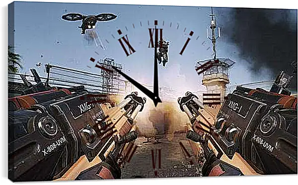 Часы картина - Call Of Duty: Advanced Warfare