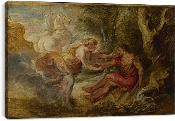 Постер на подрамнике - Aurora abducting Cephalus. Питер Пауль Рубенс