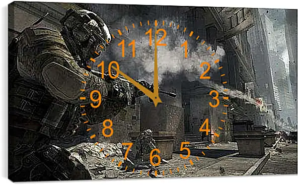 Часы картина - Call Of Duty