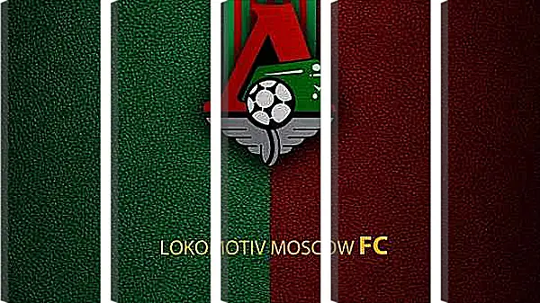 Модульная картина - Эмблема ФК Локомотив Москва