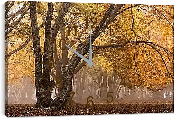 Часы картина - Осень