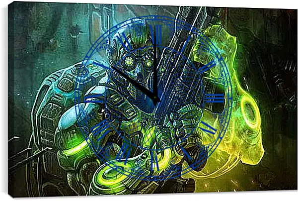 Часы картина - Starcraft