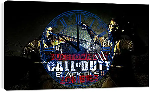 Часы картина - Call Of Duty: Black Ops II