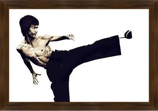 Картина в раме - Брюс Ли (Bruce Lee)