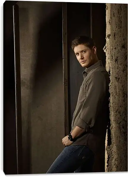 Постер на подрамнике - Дженсен Эклс. Jensen Ackles