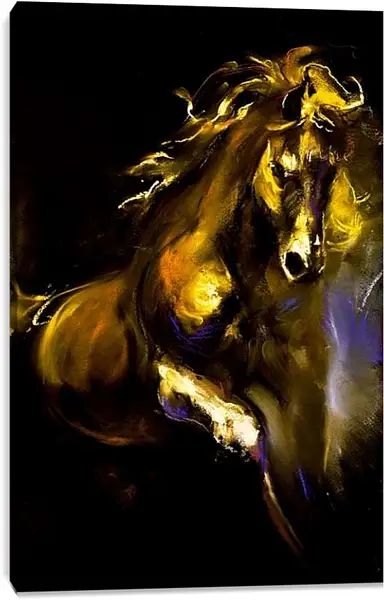 Постер на подрамнике - Огненный