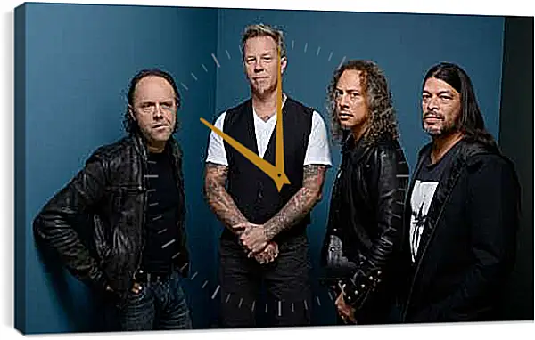 Часы картина - Металлика. Metallica