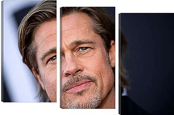 Модульная картина - Брэд Питт. Brad Pitt