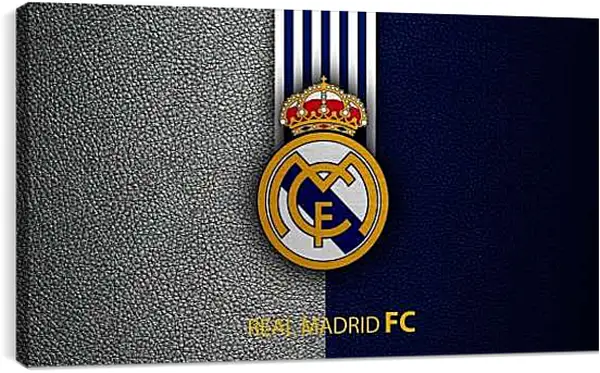 Постер на подрамнике - Эмблема Реал Мадрид