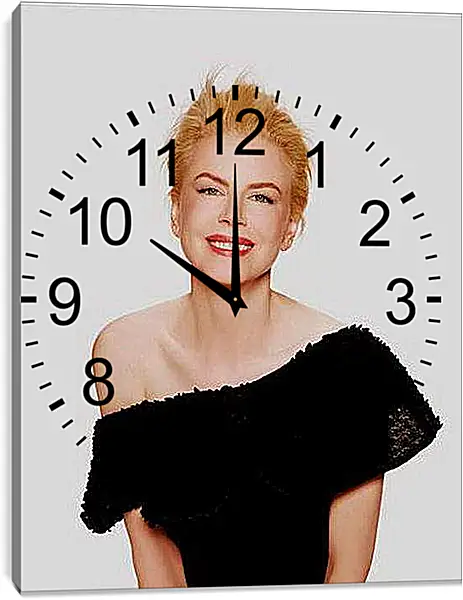 Часы картина - Nicole Kidman - Николь Кидман
