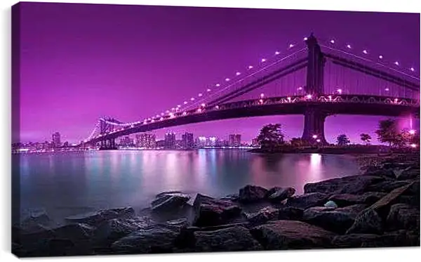 Постер на подрамнике - Мост