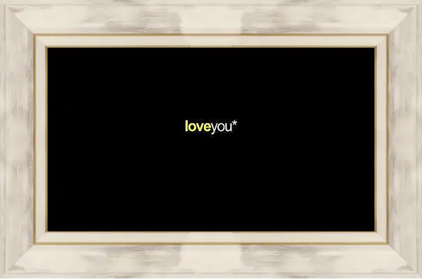 Картина в раме - Любовь