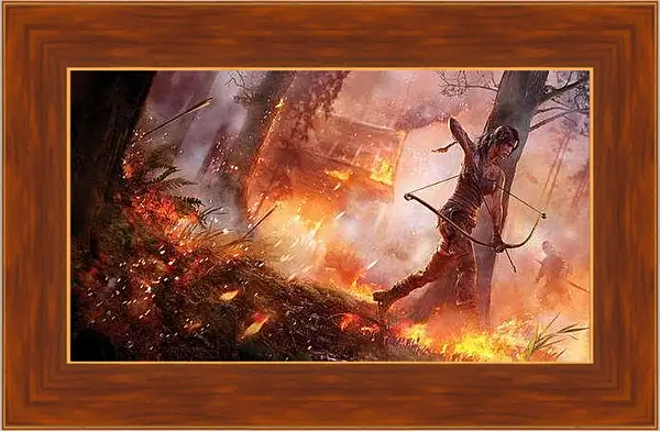 Картина в раме - Tomb Raider