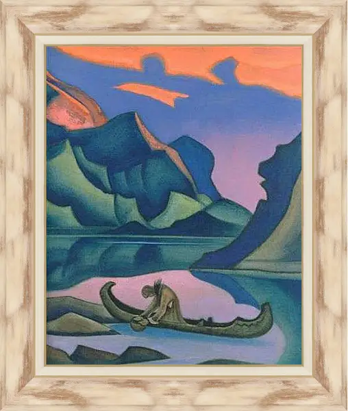 Картина в раме - Клад захороненный. Рерих Николай