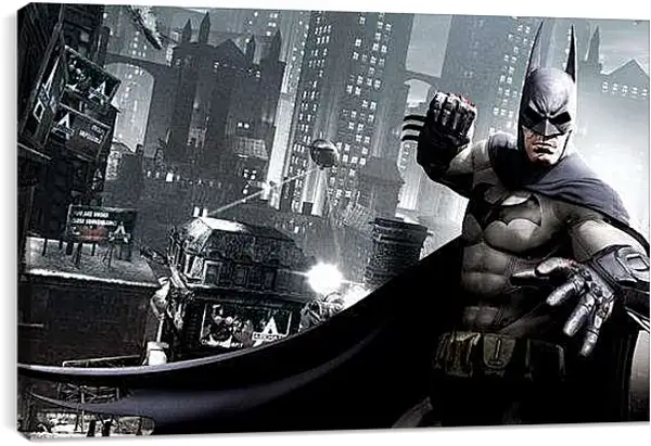 Постер на подрамнике - Batman: Arkham City