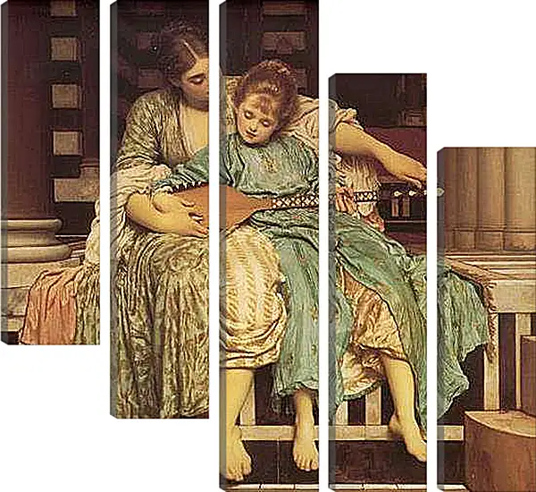 Модульная картина - Music Lesson - Урок музыки. Барон Фредерик Лейтон