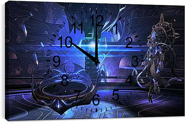 Часы картина - StarCraft II: Legacy Of The Void