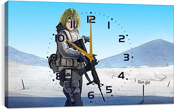 Часы картина - Call Of Duty