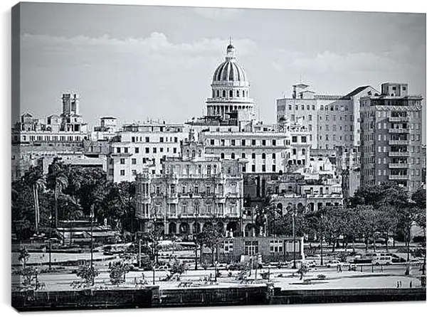 Постер на подрамнике - Гавана