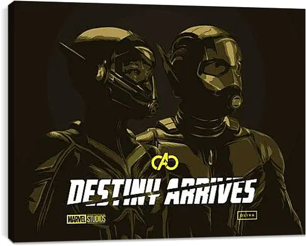 Постер на подрамнике - Человек Муравей и Оса