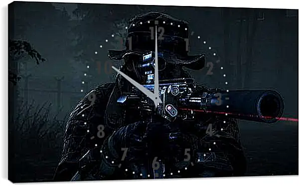 Часы картина - Battlefield 4