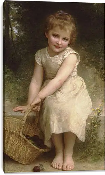 Постер на подрамнике - Les Prunes. Сливы. Адольф Вильям Бугро