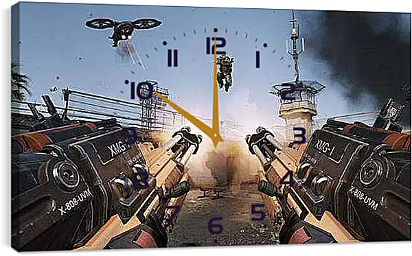 Часы картина - Call Of Duty: Advanced Warfare