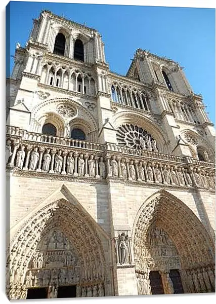 Постер на подрамнике - Нотр-дам