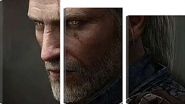 Модульная картина - The Witcher (Ведьмак), Геральт гроза нечести