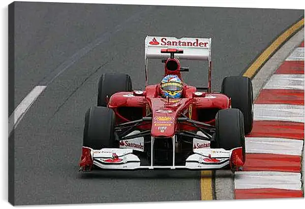 Постер на подрамнике - Формула 1