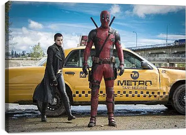 Постер на подрамнике - Дэдпул
