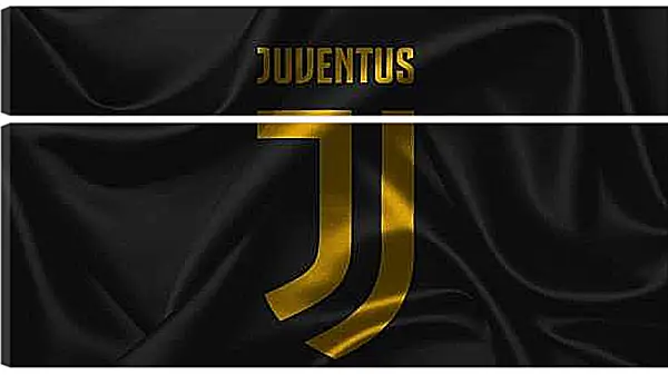 Модульная картина - Эмблема Ювентус. Juventus.