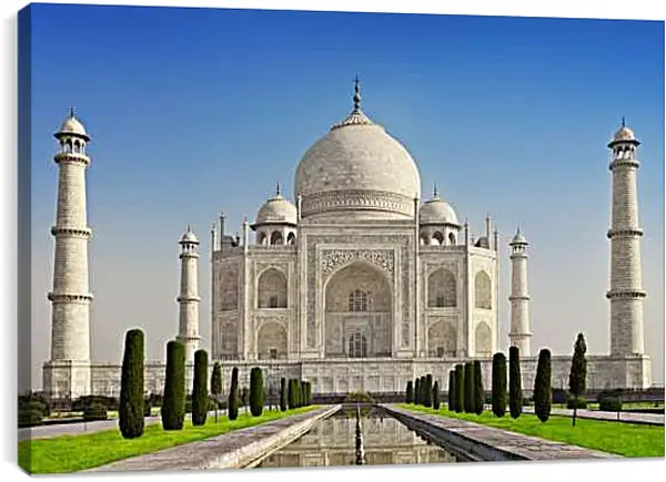 Постер на подрамнике - Тадж-Махал 3. Индия