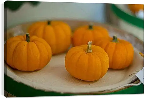 Постер на подрамнике - Тыква. Оранжевое Настроение.