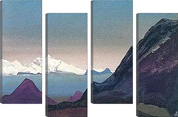 Модульная картина - Каченджанга. Рерих Николай