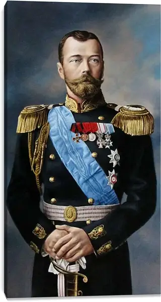Постер на подрамнике - Николай II