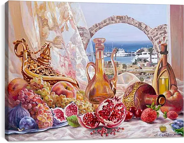 Постер на подрамнике - О пряном воздухе востока